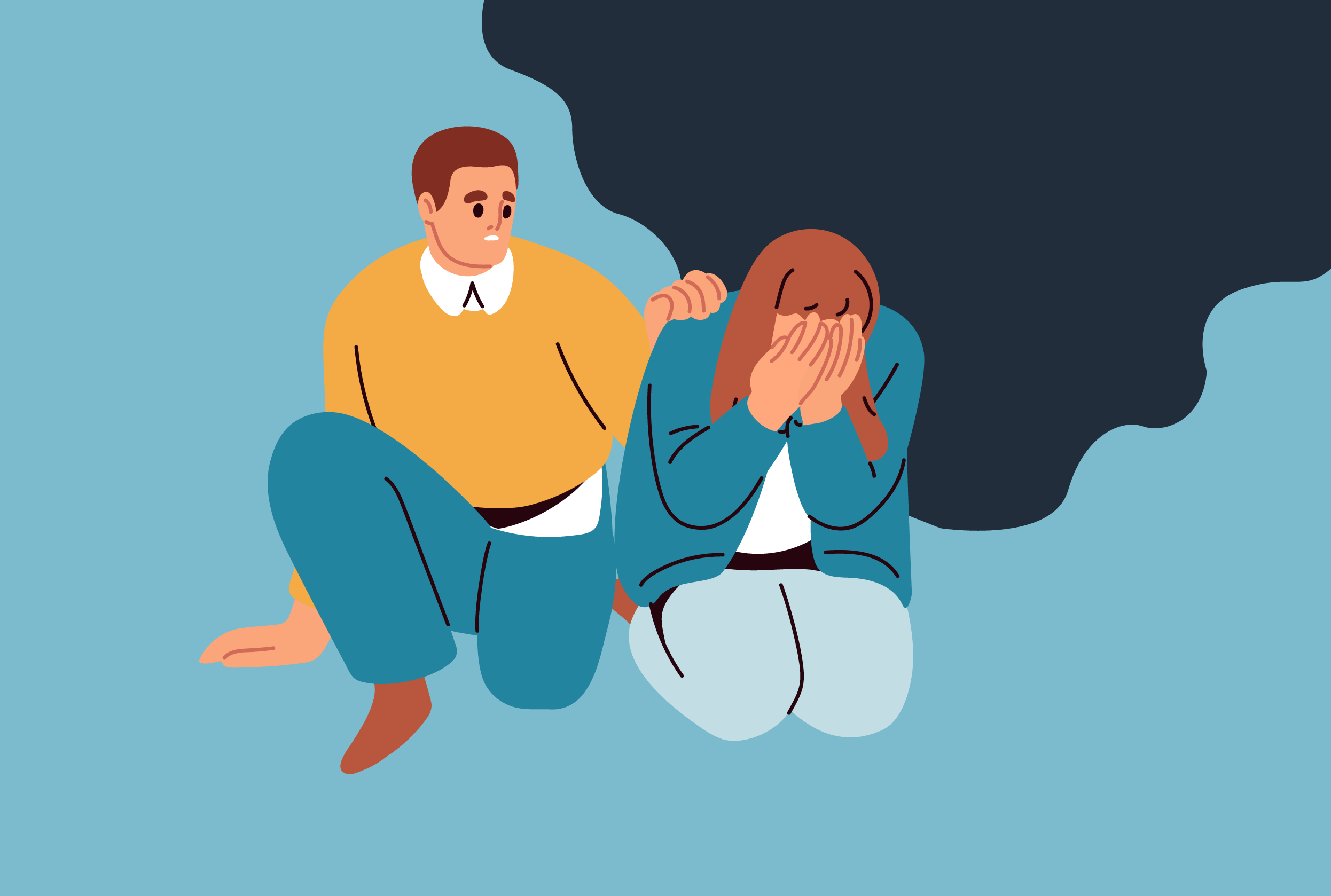 Towarzyszenie osobie doświadczającej smutku